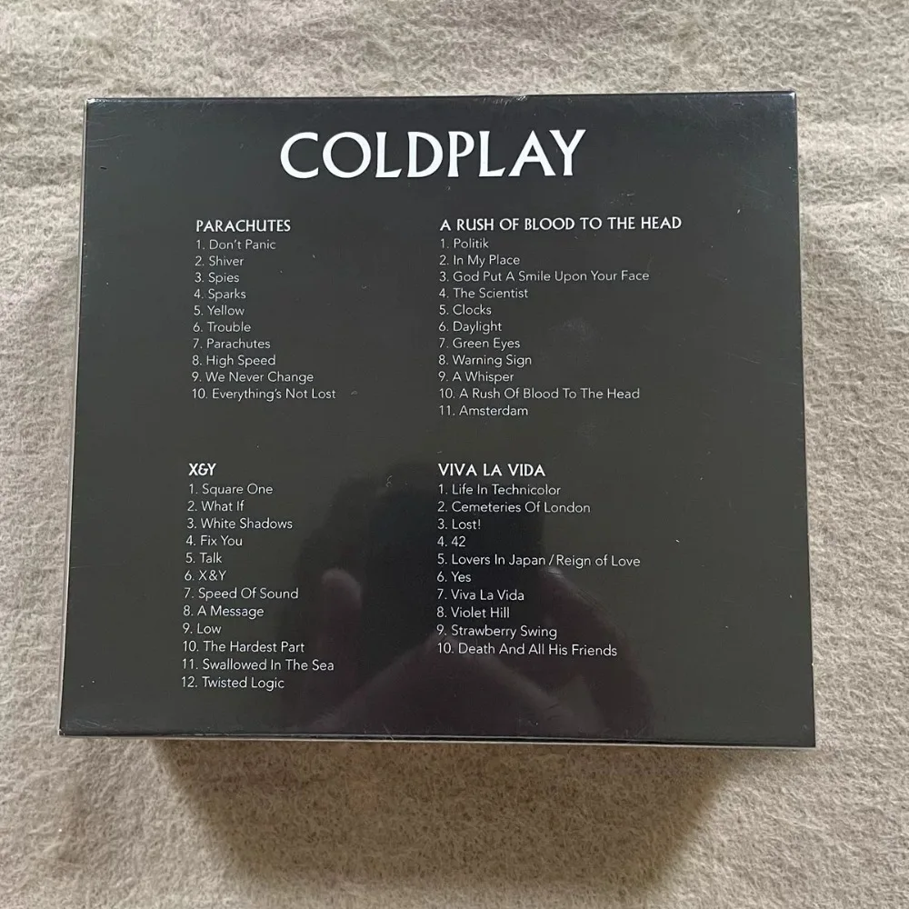 Coldplay Catalogue Set 4CD Alternative Rock Britpop Melodic Anthem Collection
