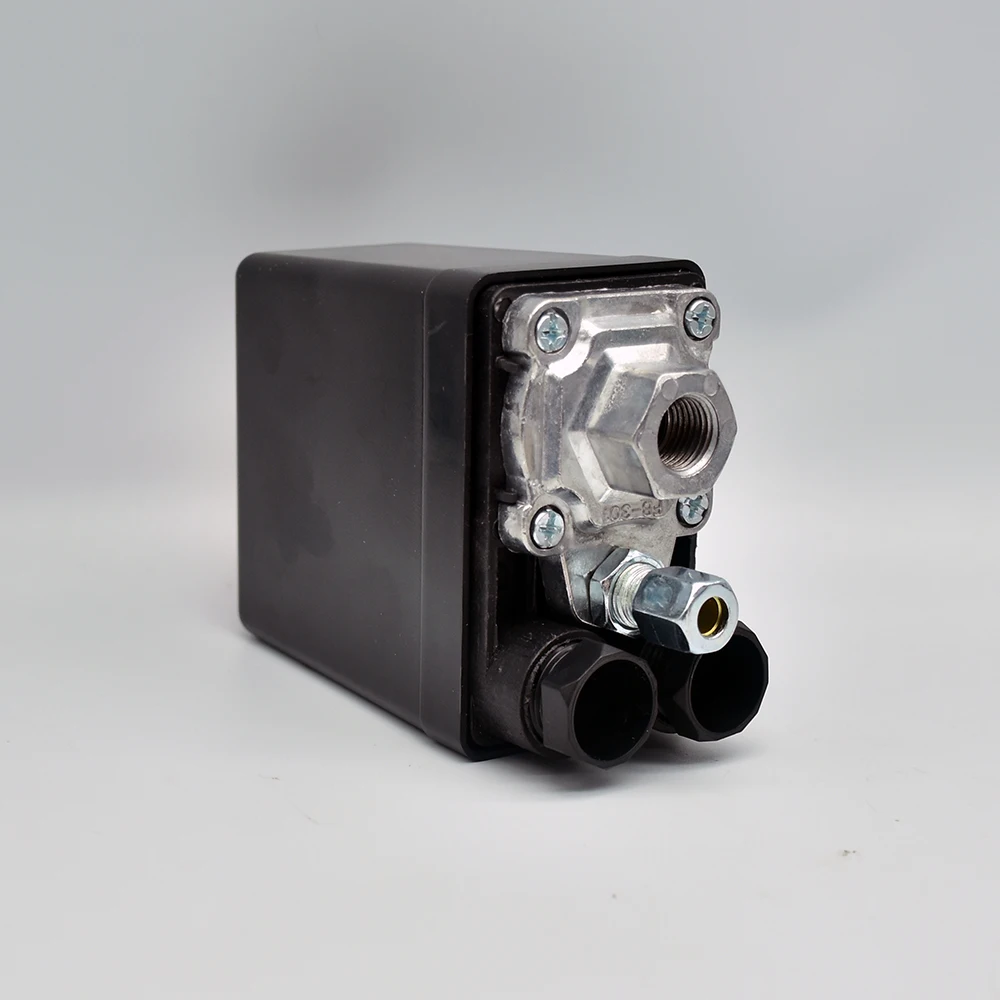 Air Compressor Pressure Switch 90-120psi Automatic air pressure switch 1Port Manifold Electric Air Compressors Tool Accessory