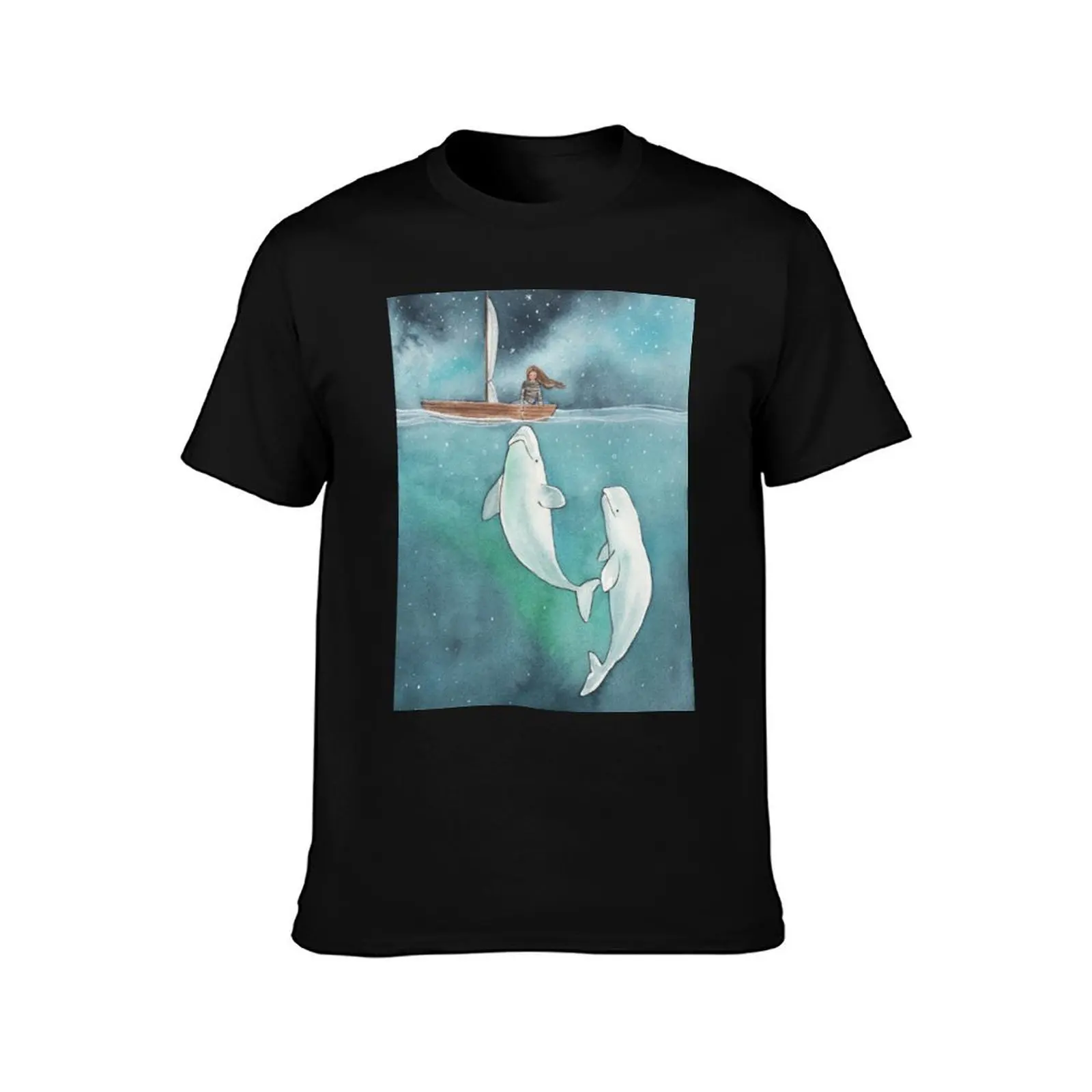 She's on a journey to find herself T-Shirt Urban Style Print T-Shirt
