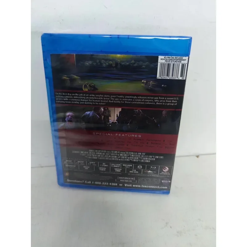 Blu-ray Disc Return of the Living Dead Classic Horror Movie High Definition Video