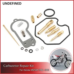 Carb Rebuild Kit Motorcycle Accessories Carburetor Repair Kit Needle Jet For Honda XR250R XR 250 R 1986-1995