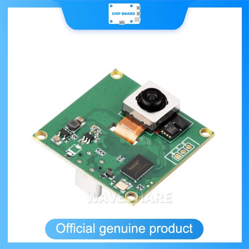 Waveshare IMX563 12MP USB Camera A with Autofocus OIS Stabilization Type-C Interface for Imaging Applications