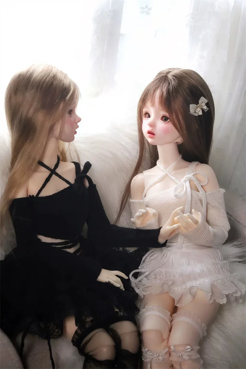 1/4 Scale Sexy Off Shoulder Strap Knitted Top Accessories Model Fit 4-point msd Big Doll