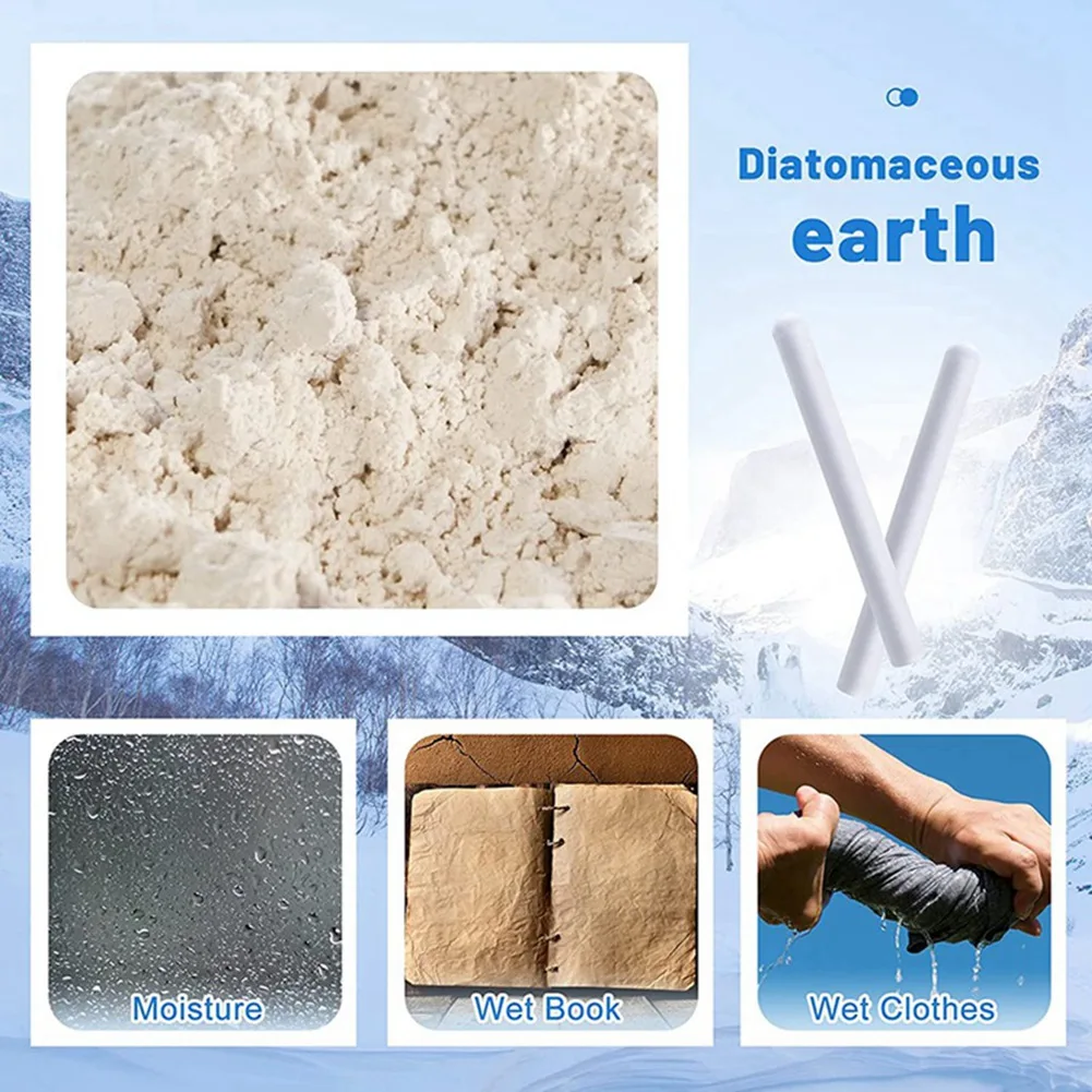 4 шт., сушильный стержень, диатомитовая влагопоглощающая палочка, чистый стержень для поглощения воды, диатомитовый осушитель земли для стирки