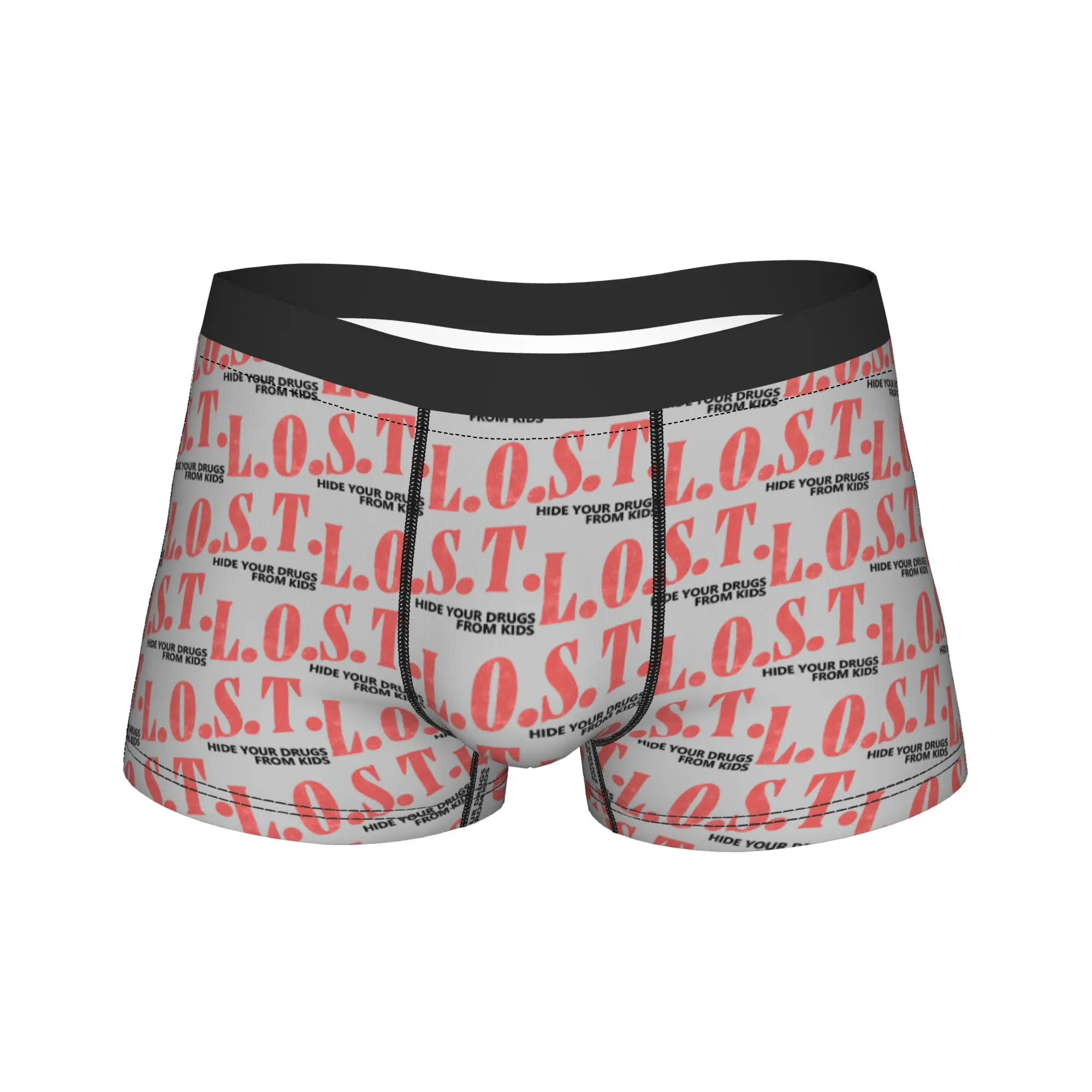 

Rapper MGK Machines Kellys Singer Underwear Design Boxershorts High Quality Males Underpants Novelty Shorts Briefs Gift Idea
