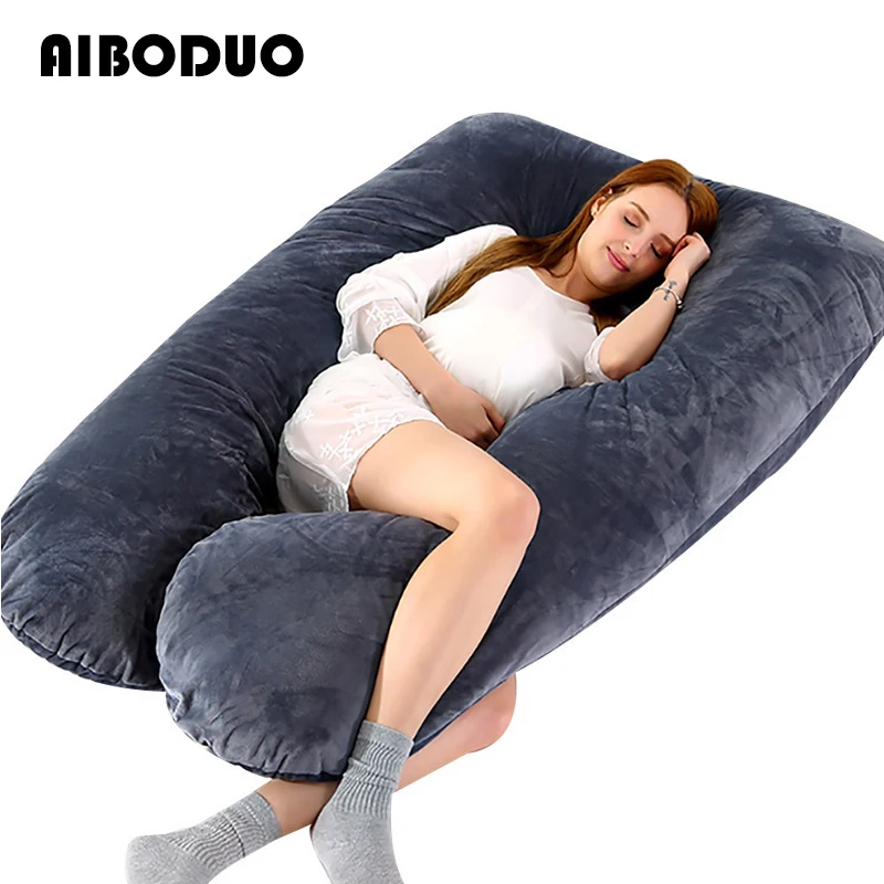 cuscino-a-forma-di-u-con-supporto-lombare-protezione-per-l’addome-ideale-per-dormire-su-un-fianco-per-l’allattamento-cuscino-per-donne-in-gravidanza-100-cotone-multifunzionale