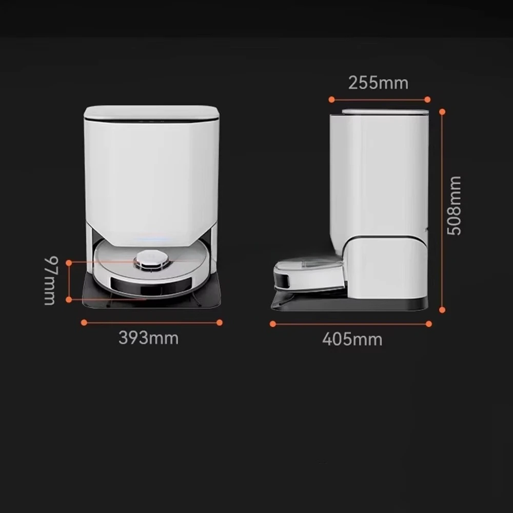 Self-Cleaning Hot Air Drying Sterilization With LDS Vision Long Battery Life Fully Automatic Wet Dry Vacuum Cleaner