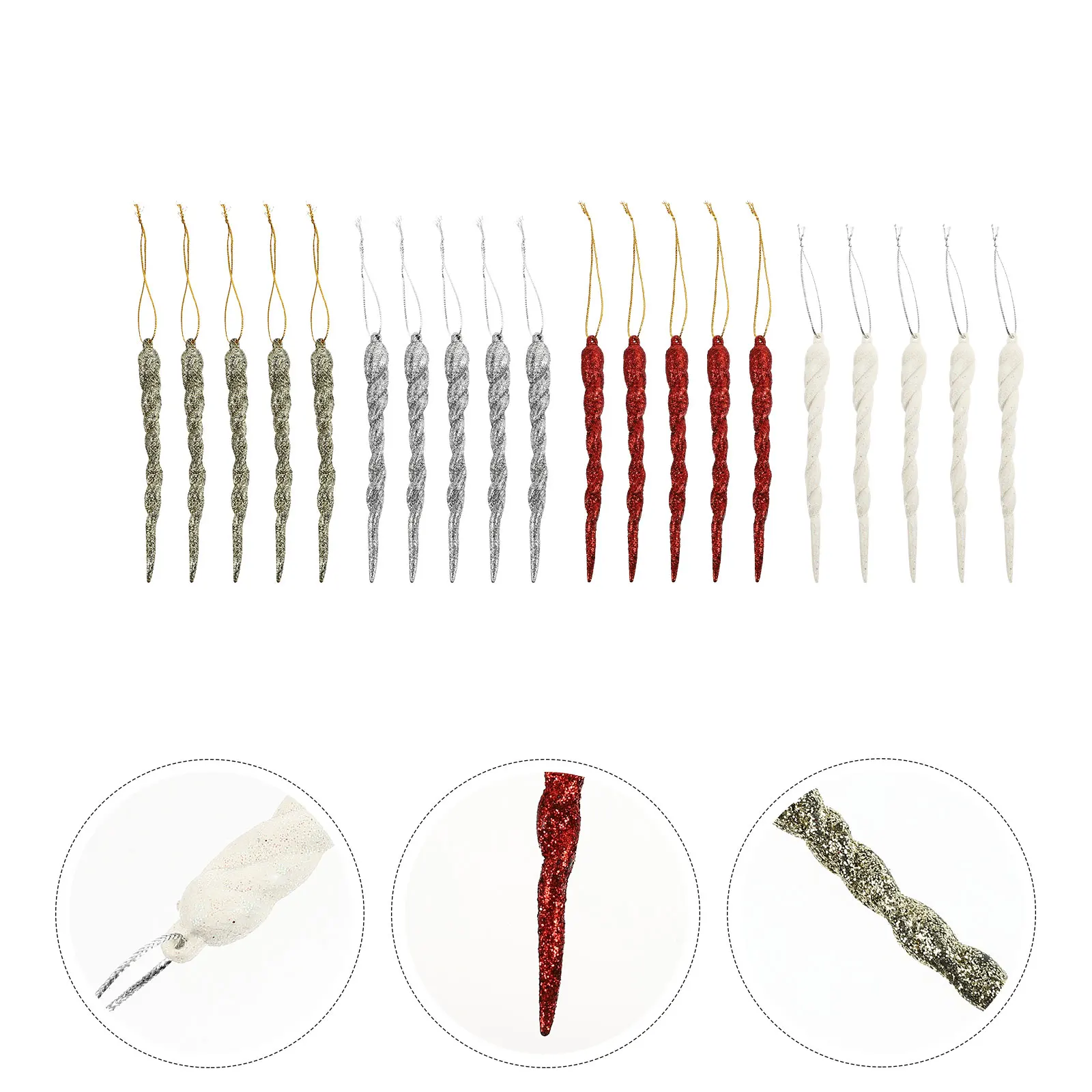 

Pendant Hanging Decors Xmas Ornaments Accessories Plastic Christmas Decoration