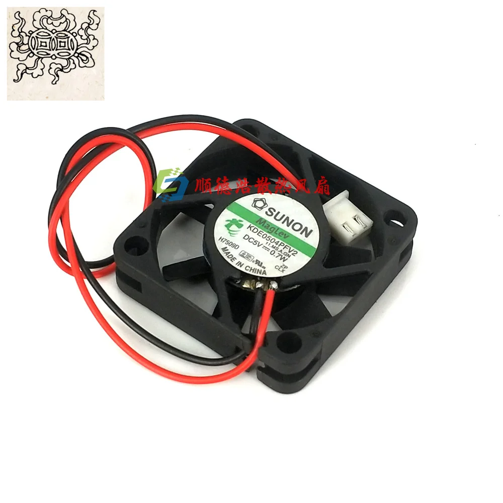 

Ltsf For SUNON KDE0504PFV2 DC 5V 0.7W 40x40x10MM 2-Wire Server Cooling Fan