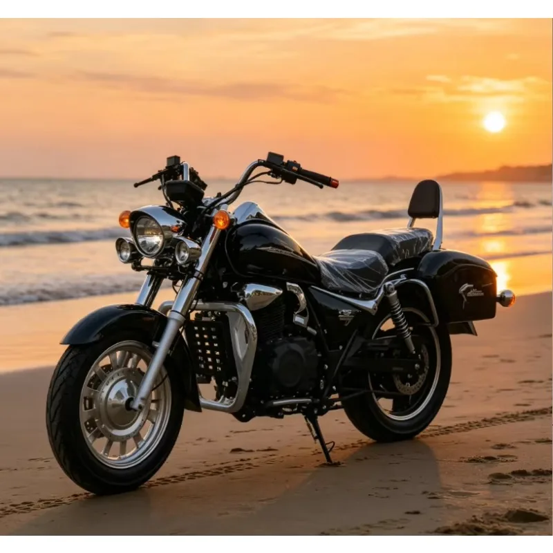 Trending Product Two Wheel Electric Motorcycle 80km/h Safe Ride Dirt Bike E-scooter Easy Climbing Durable Battery