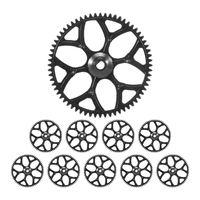 10Pcs Main Gear for V911S V977 V988 V930 V966 XK K110 RC Helicopter Airplane Drone Spare Parts Accessories