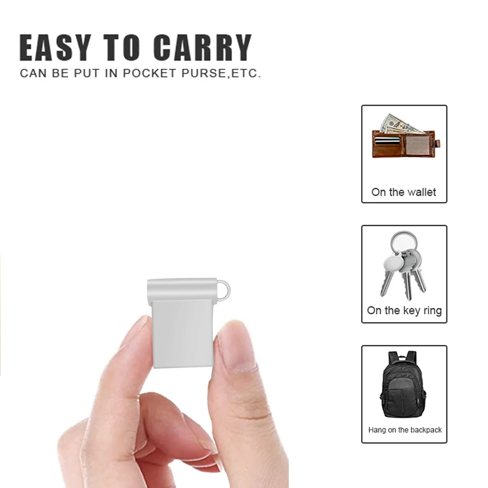 10個セット シルバー ミニ メタル USBフラッシュドライブ 4GB 8GB 16GB 32GB 小型 ペンドライブ メモリースティック 64GB 128GB ストレージデバイス Uディスク ギフト