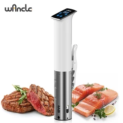 Wancle 1100W Vácuo Sous Vide Fogão IPX7 À Prova D 'Água Fogão Lento Circulador de Imersão Cozinha Precisa Com Display Digital LED