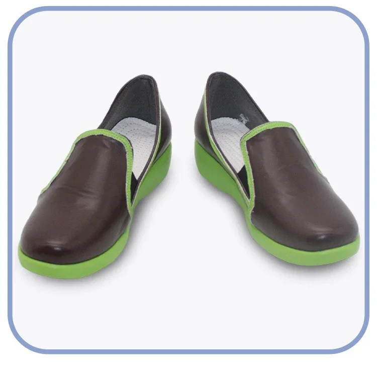 LOL 예술적 일러스트레이터 Hui 코스프레 신발 할로윈 카니발 부츠 코스프레 PU 가죽 신발 맞춤 제작