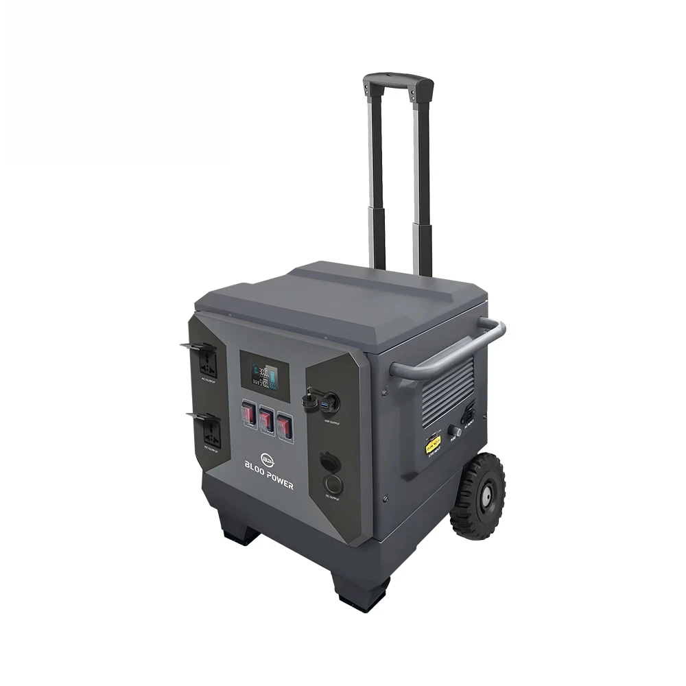 3000W 5000W Portable Power Stations Sodium Ion Battery Cells Emergency Backup Supply Solar Generator Power Station