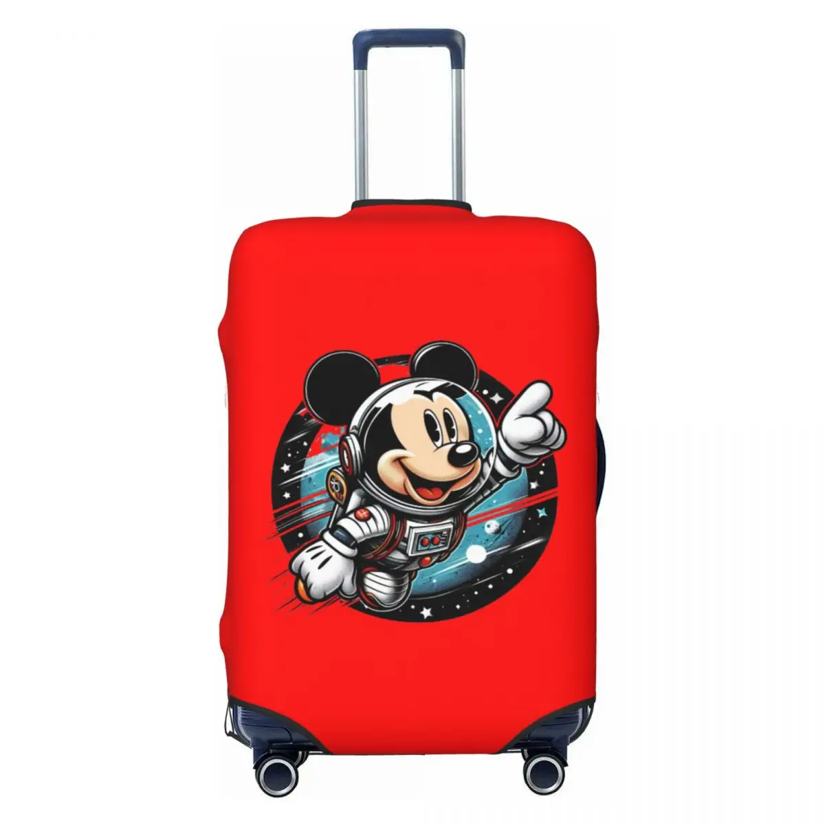 

Custom Mickey Mouse Anime Cartoon Luggage Cover Fashion Suitcase Protector Covers Suit For 18-32 inch