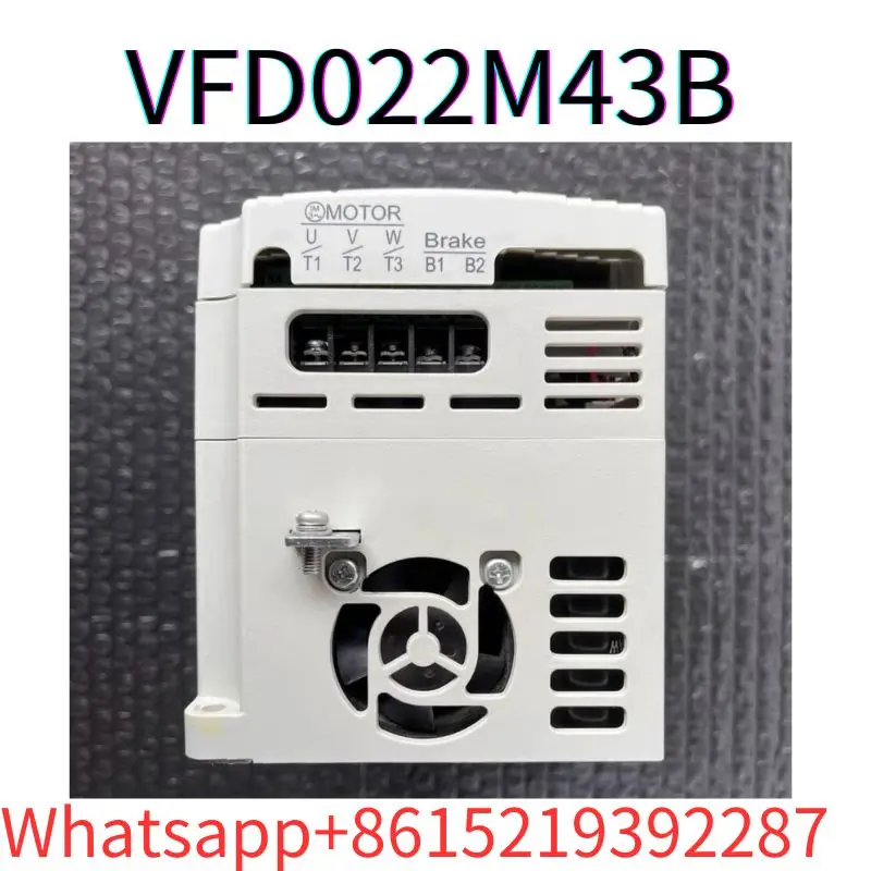 second-hand VFD022M43B 2.2KW 380V tested ok