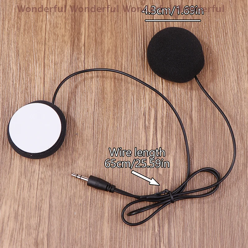 

Cardo Freecom/Spirit: Motorcycle Bluetooth Intercom with Soft Wire Microphone.