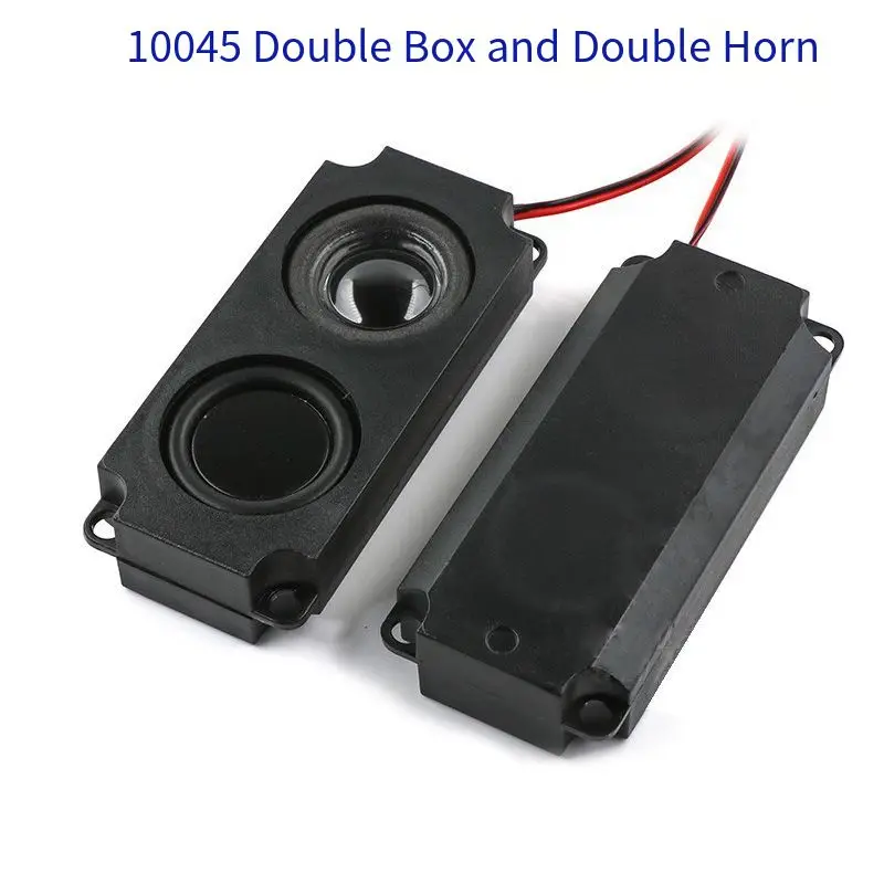NEW 10045 Single Box Cavity Speaker Passive Advertising Machine LCD TV Speaker Game Machine 8 Euro 5 watt  repack DIY