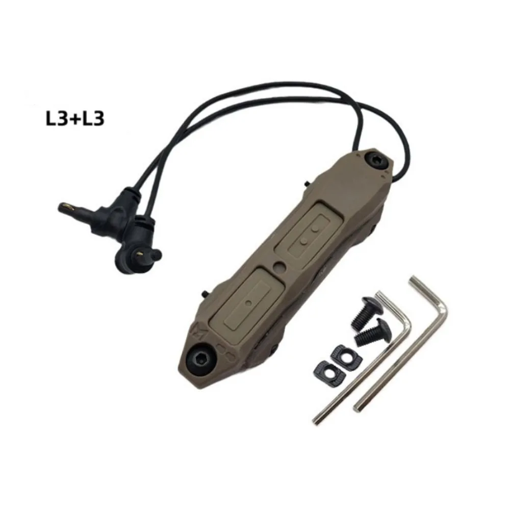 True L3 Socket Dual Control Rat Tail Adaptation MAWL C1 + Laser Pointer IR Illumination CNC True Aluminum