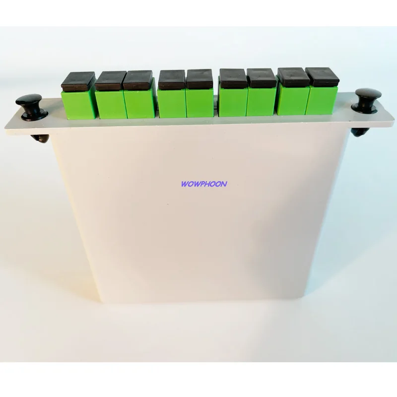 SC APC/UPC PLC fiber optical box, FTTH PLC splitter, with 1x8 splitter, 10 pcs/lot Customized