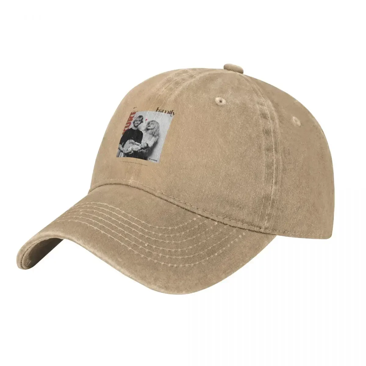 New K-Kurt Singer Cobain Multicolor Hat Peaked Women's Cap Family Poster, Minimalist Personalized Visor Protection Hats