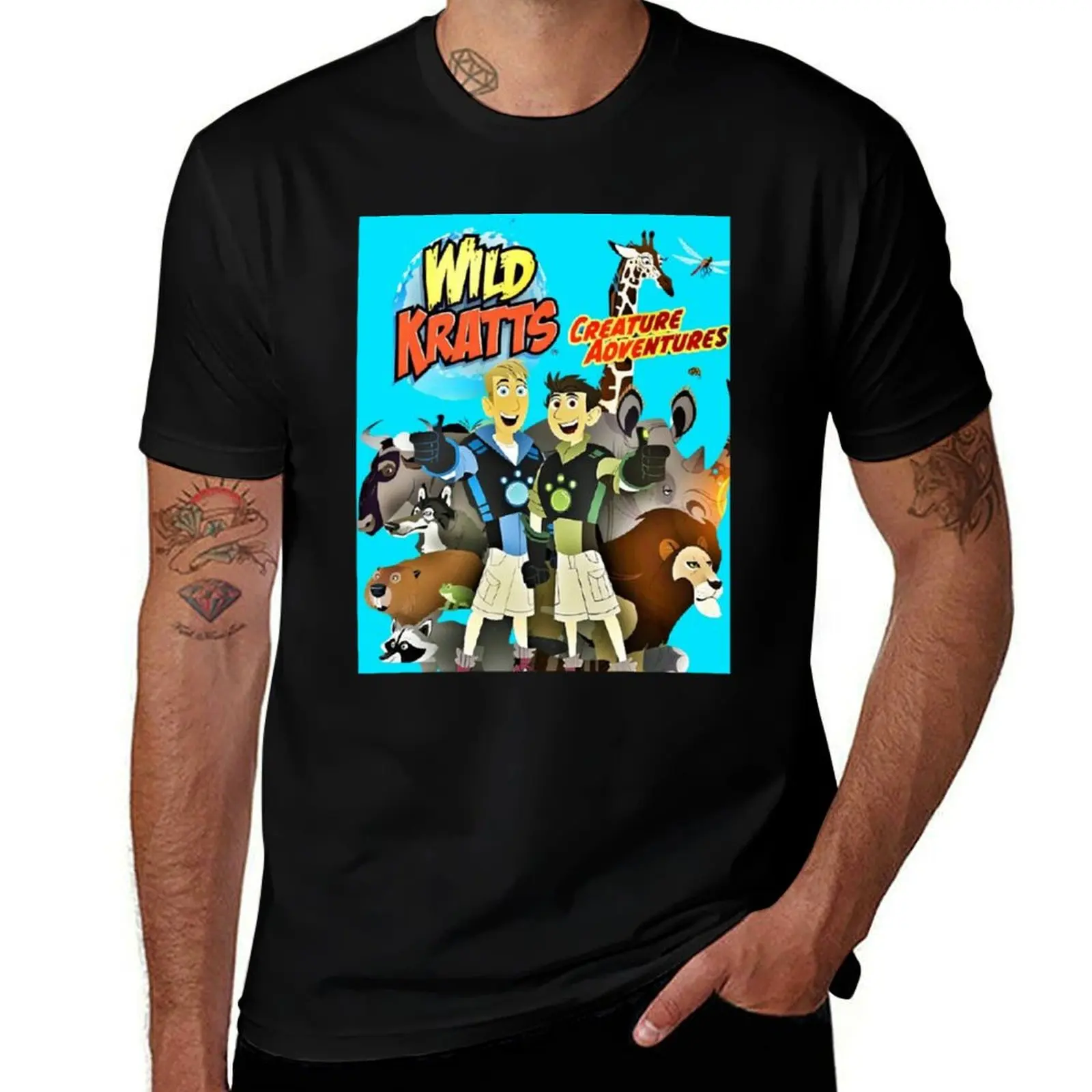 Kratts T-Shirt Trendy Casual Short Sleeve Shirt T-Shirt