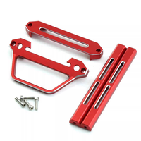 RC Model Car Foss for NB4 Noble Remote Control Modified Parts High-Precision Aluminum Alloy Frame Metal Bracket,Black