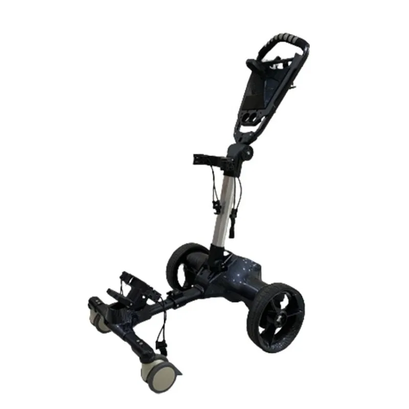 Folding Golf Caddy Lift-Free Golf Cart Automatically Follow  Cart App Control Electric Cart with USB Charging Port