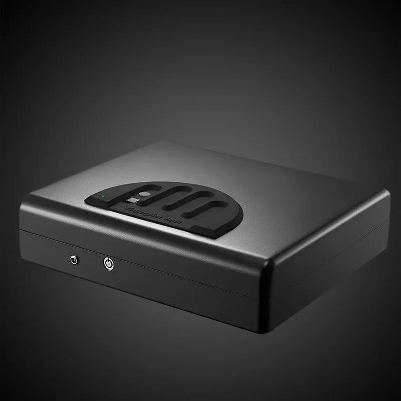 Safe Deposit Box All Steel Thickened  Case Personal Items Mini Safe Deposit Box