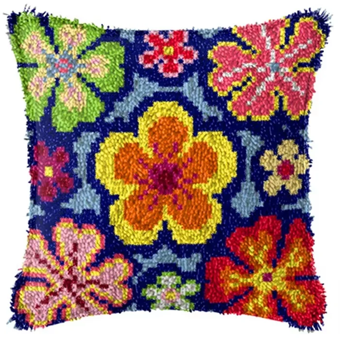 Flower Butterfly Cross Stitch - Printed Embroidery Kit 评论和价格