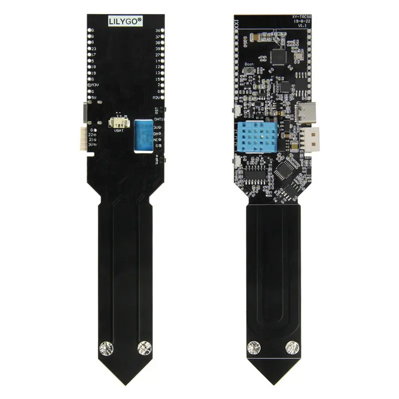LILYGO T-Higrow ESP32 WiFi Bluetooth DHT11 Soil Moisture Sensor Module with Electrolyte