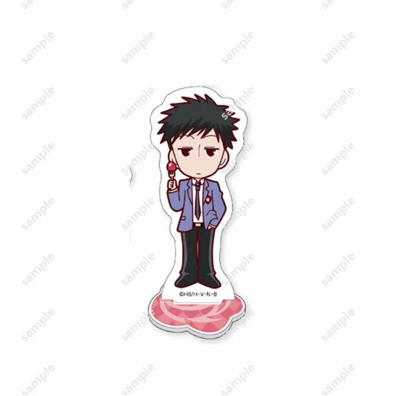 Ouran High School Host Club Anime Character Acrylic Stand Q-version Haruhi/Suoh/Hikaru Doll Anime Figure Model Cosplay Toy Gift