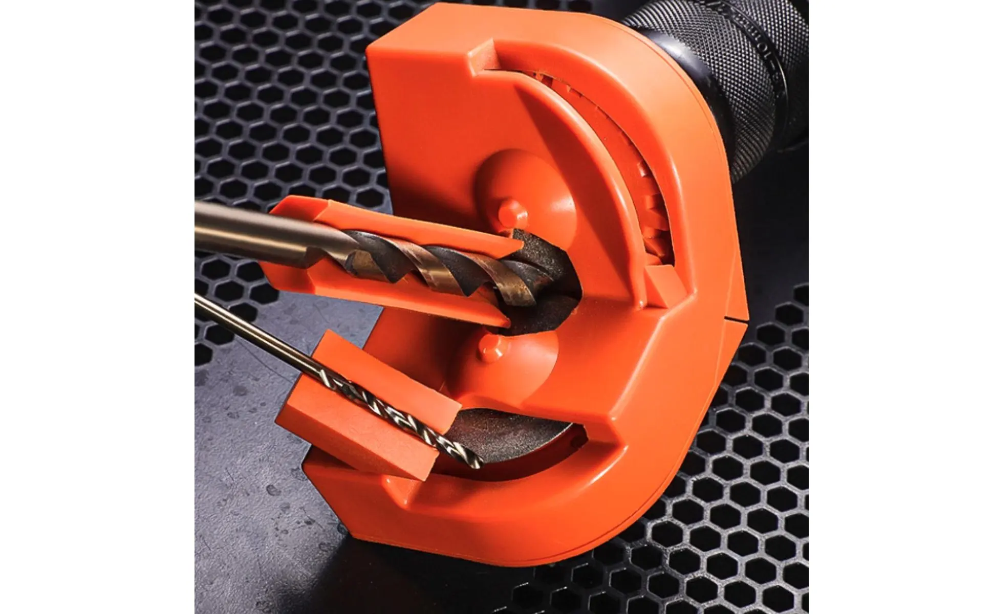 Drill Bit Grinder Easy to Use Portable Drill Grinder Power Tool Accessory Quick Sharpening Long-Lasting Construction for Garage