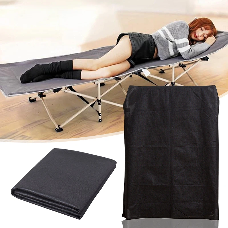 Non-woven Folding Bed Dust Cover All Inclusive Office Single Nap Camp Bed Storage Cover Dustproof Protector Single Bed Organizer