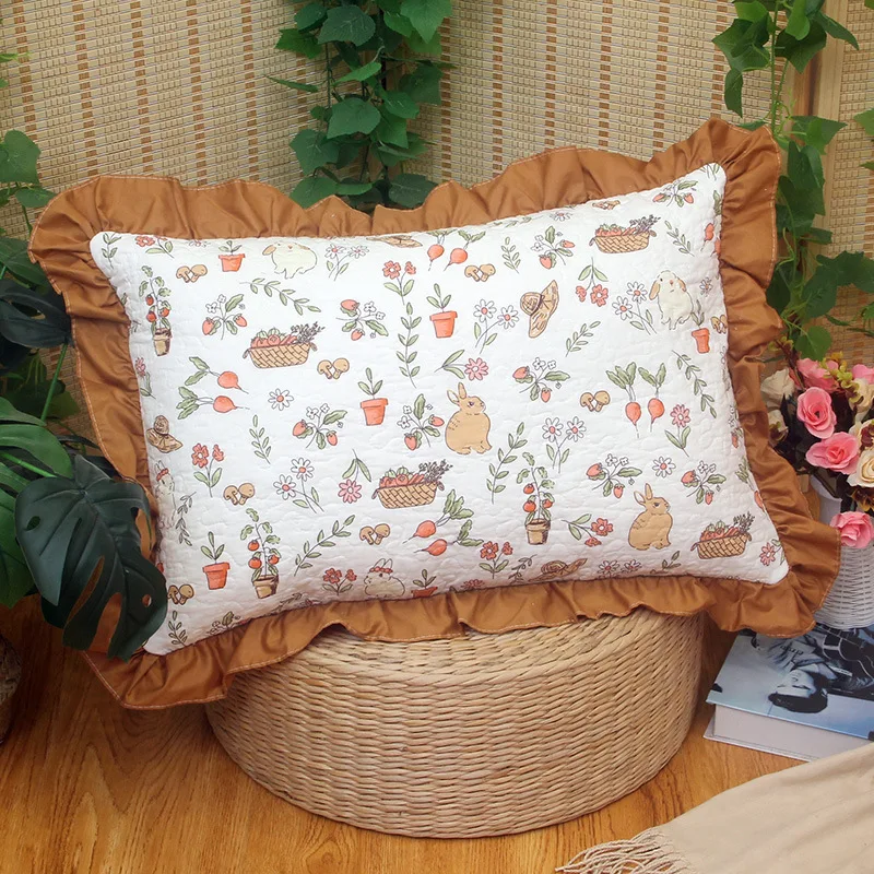 Double-sided Embroidered Cotton Quilted Bedspread, Padded Summer Blanket, Throw Coverlet, Home Coverlet, Bed Cover, Colcha