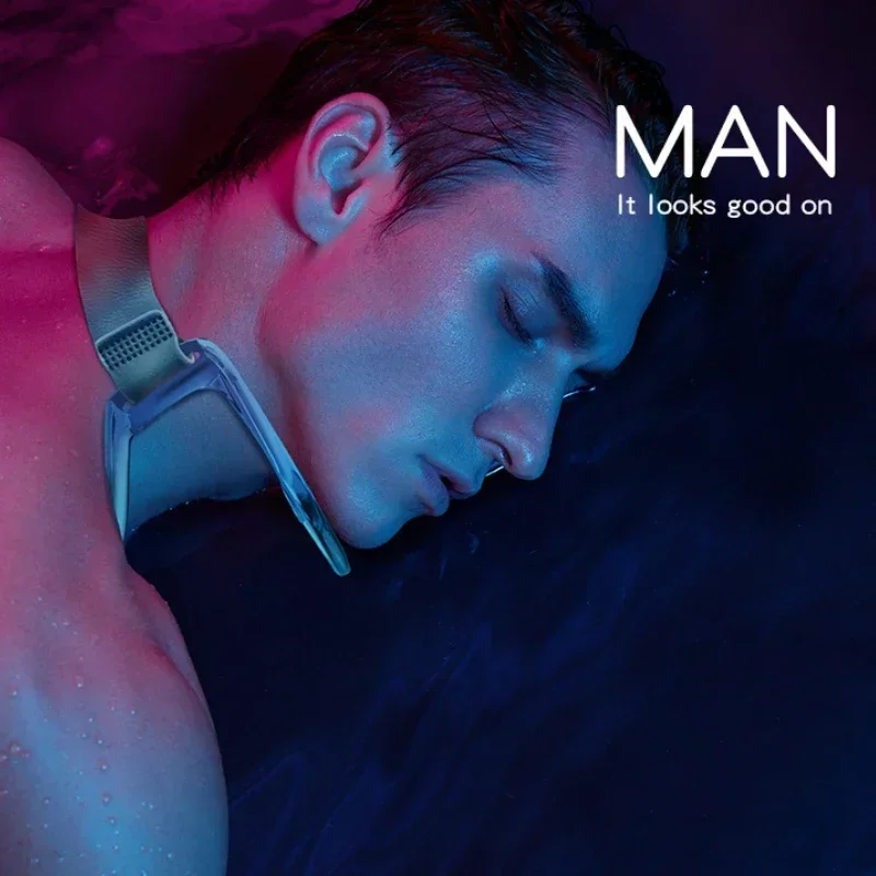 Dispositivo de tracción Cervical ajustable de doble barbilla, soporte para el cuello, corrección de postura de columna vertebral, entrenamiento de cuello, dispositivos de Estiramiento facial