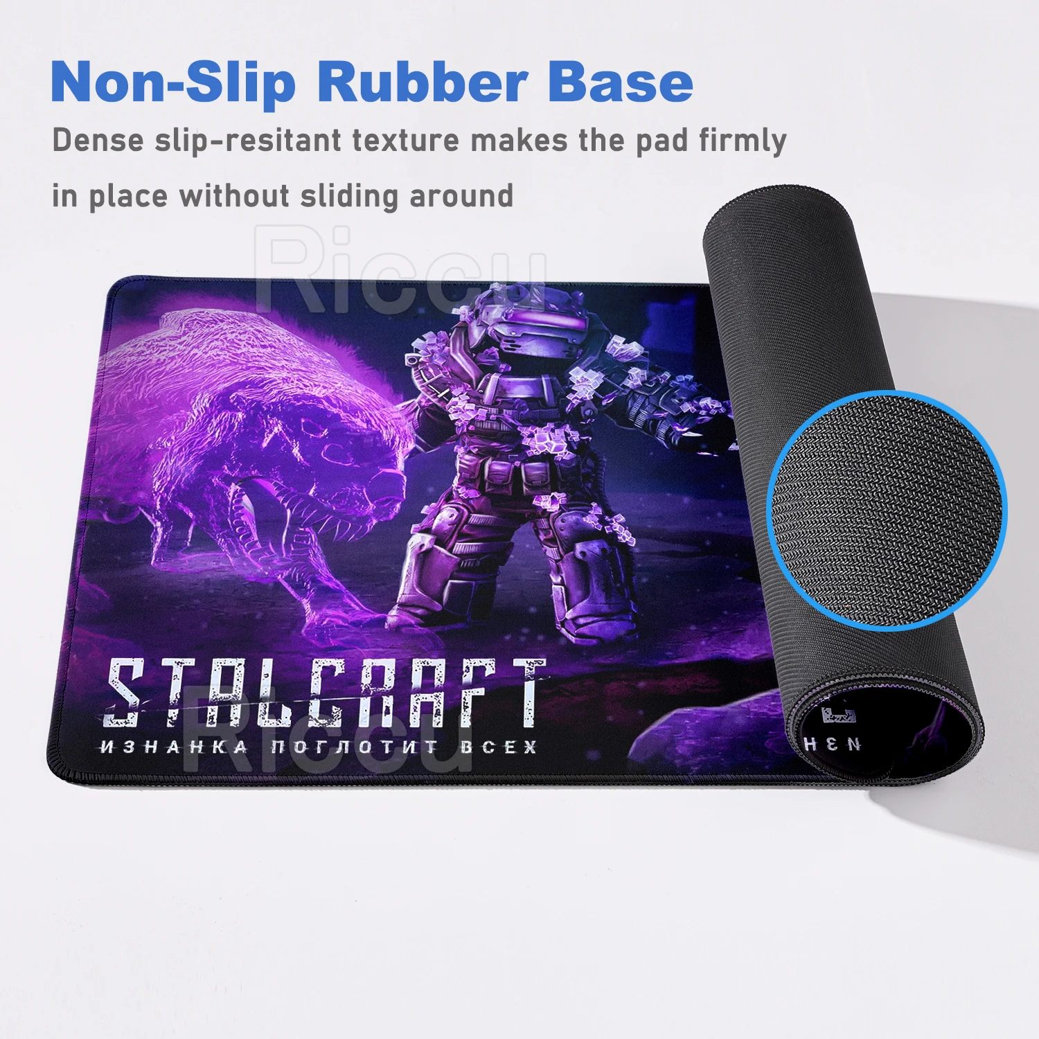 لوحة ماوس كبيرة S-STALCRAFT X-X ملحقات طاولة الألعاب سجادة لوحة مفاتيح الكمبيوتر مكتب كبير Kawaii مكتب الكمبيوتر لوحة ماوس الألعاب #6