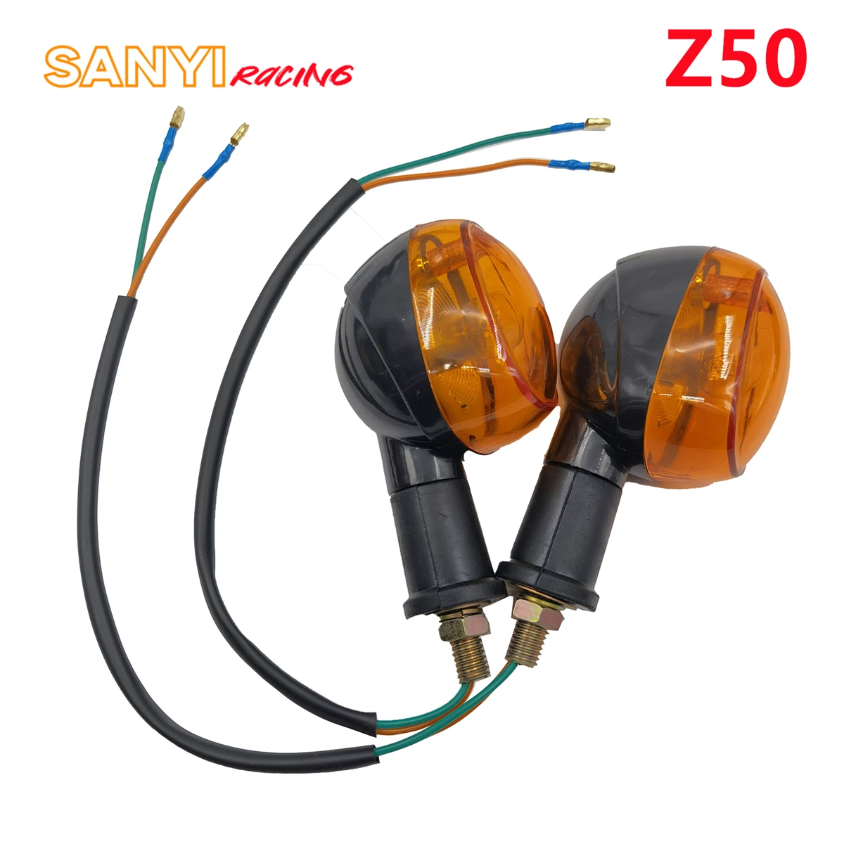 1Pcs Front & Rear Chopper Turn Signal Light Cafe Racer Indicator Blinker Tail Flasher Lamp For Honda Dax ST CT Z50 50 70 125cc