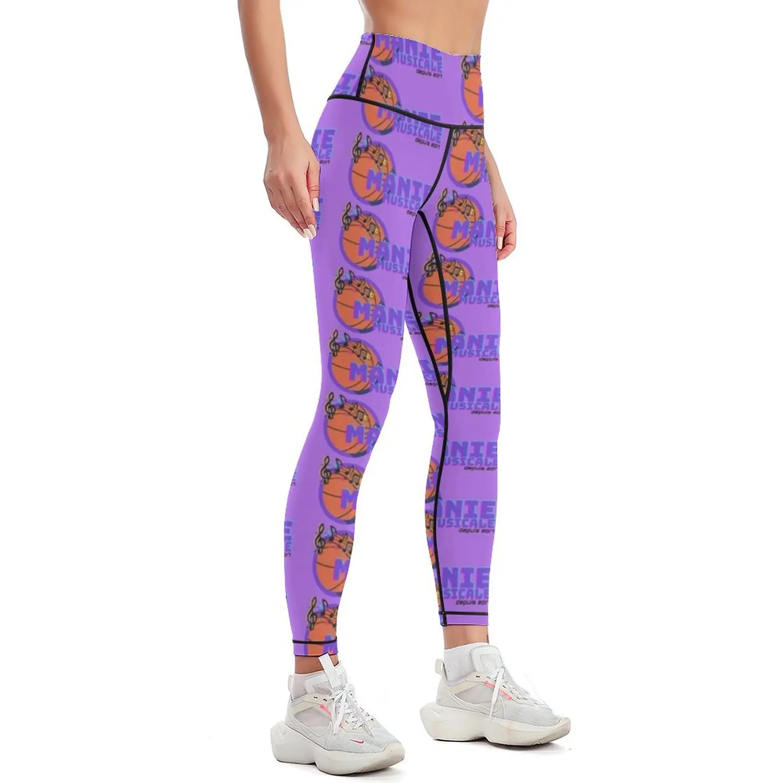 Musical Mania Carbonneau / Fournier Leggings sports for gym gym womans Womens Leggings