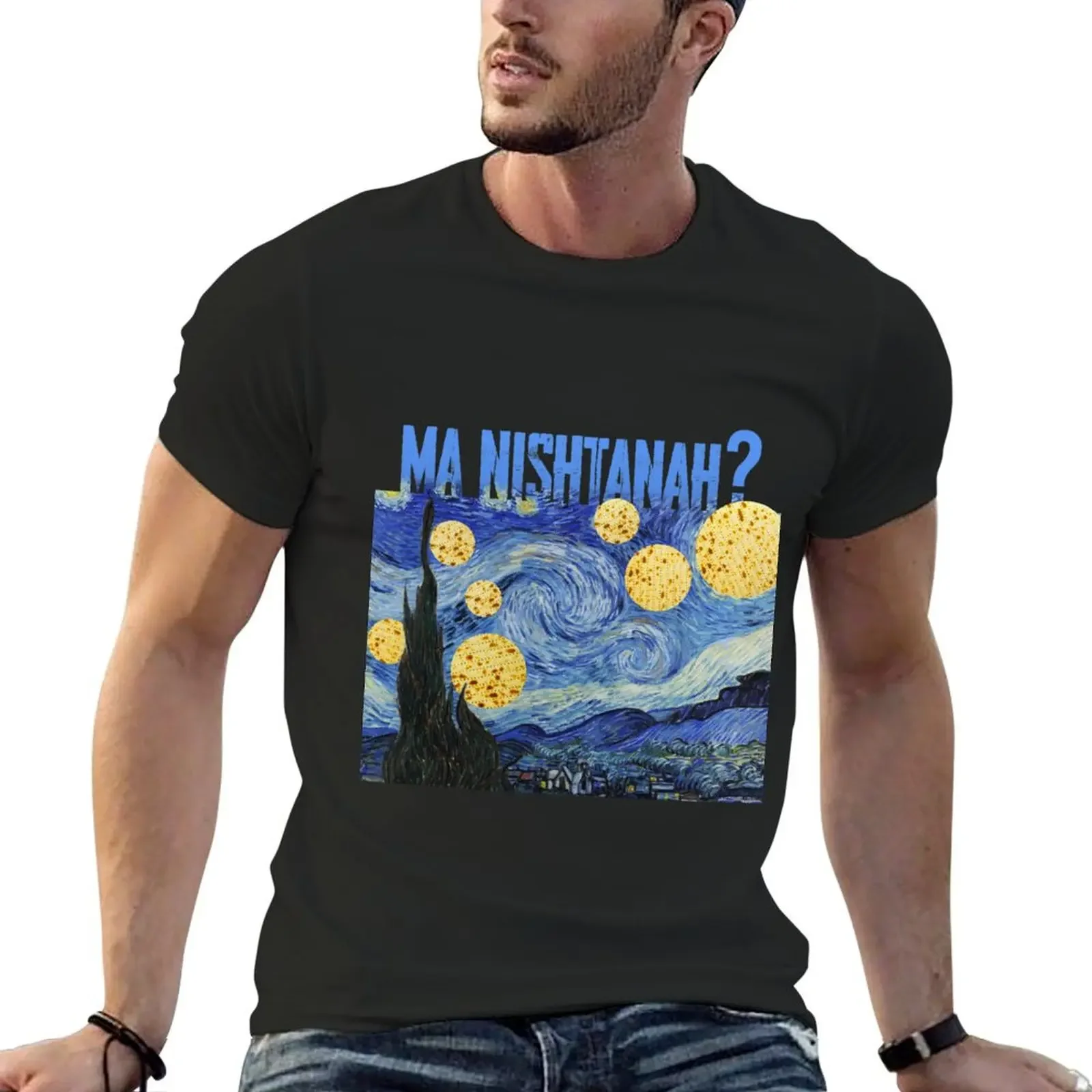 

2025 new model Passover Seder - Ma Nishtanah Why is thisdifferent T-Shirt vintage cute tops anime stuff vintage clothes mens t