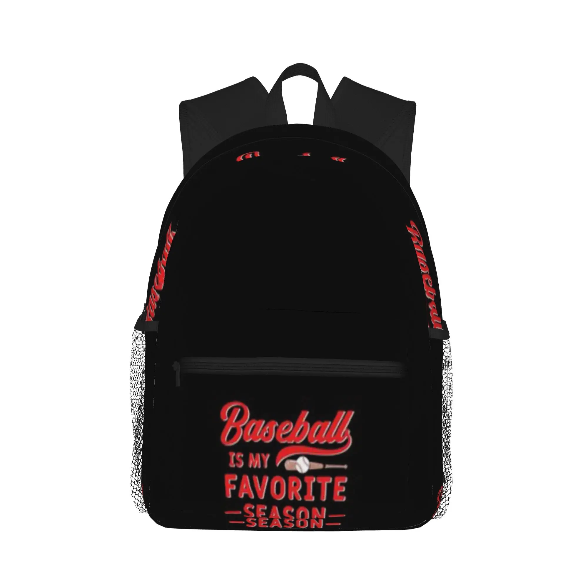 

Baseball Is My Favorite Season Casual Backpack for Students and Adults Student