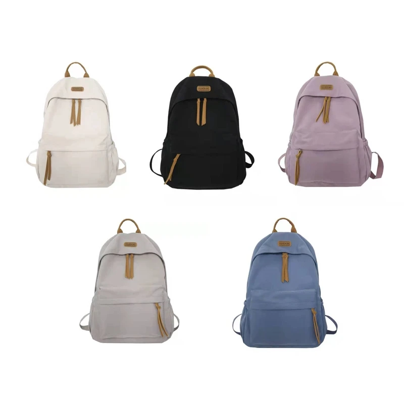 

Fashion Nylon Backpack School Bag Rucksack Casual College Daypack for Teenager