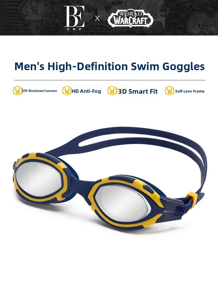 high-definition-anti-glare-uv-protection-fog-proof-swimming-goggles-for-men-clear-vision-comfortable-silicone-strap-swimming