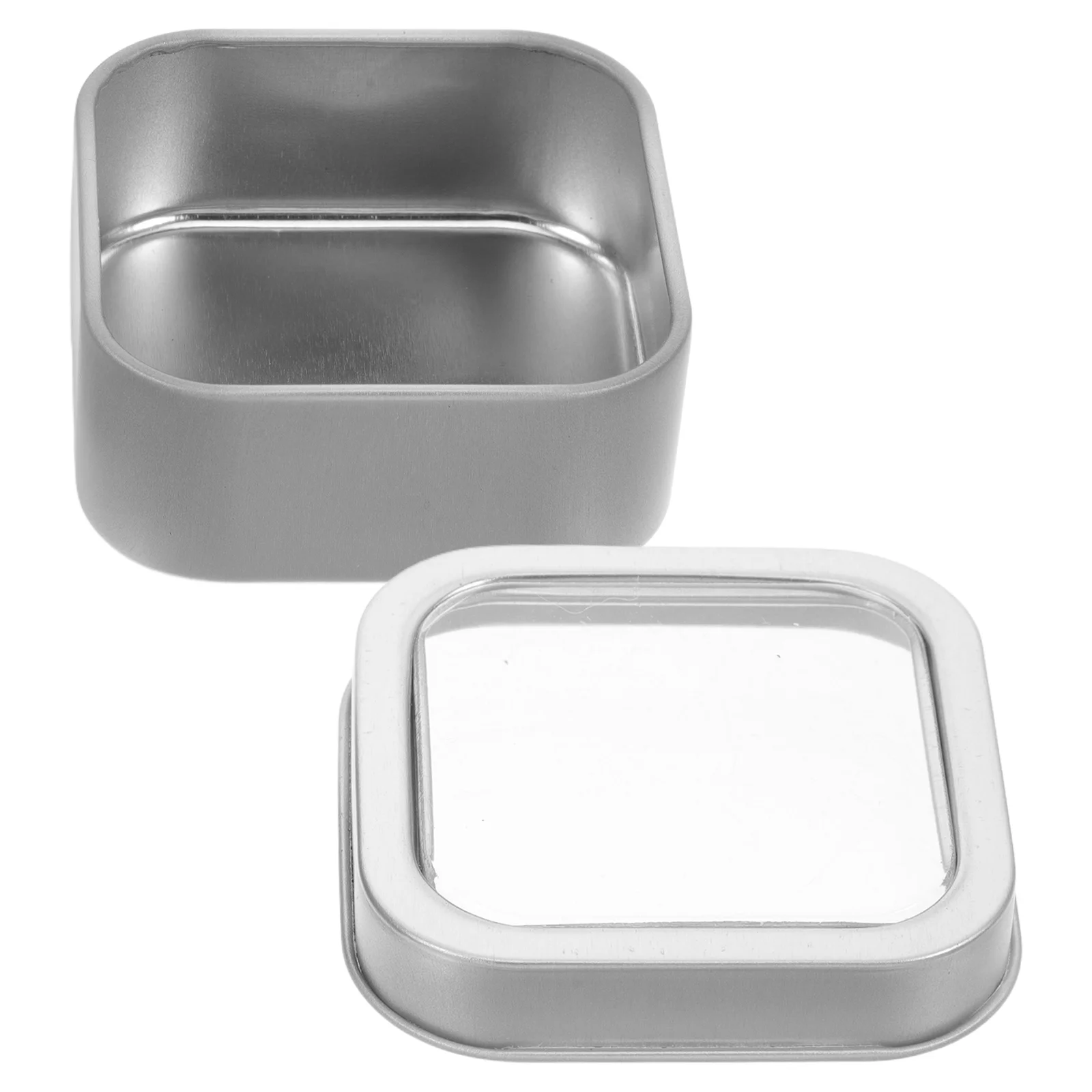 

Multifunctional Jewelry Small Box Metal Tin With Lid For Rings Necklaces Storage Waterproof Trinket Container Portable Tinplate