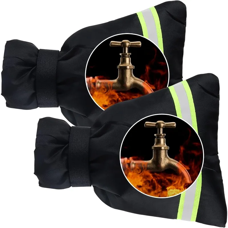 

Зимний чехол для смесителя, утолщенный чехол для уличного смесителя, антифриз для смесителя, защита для крана, водонепроницаемый и морозостойкий.