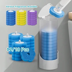 Toilet Brush Disposable Replacement Head Cleaning Kit Toilet Bowl With Refills Long Handle Bathroom Cleaning Tool With Holder