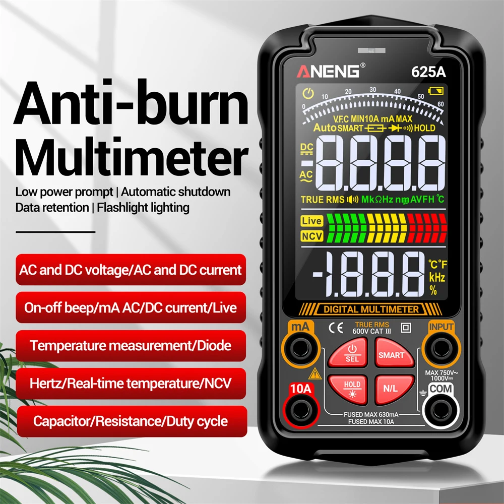 625A Multimeters 10…