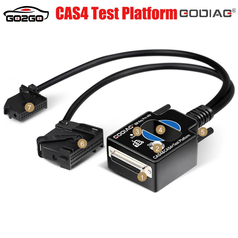 GODIAG Test Platform For BMW CAS4 /CAS4+ Programming Work with GT100/ Xhorse VVDI2/BIMTOOL Pro/ k518ISE/Autel IM608/CGDI for BMW