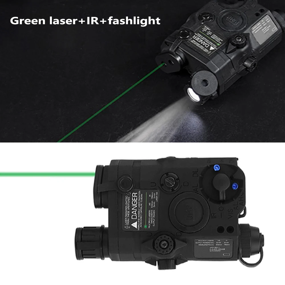 Hot new original PEQ-15 illuminatore a infrarossi con torcia multifunzione, laser a infrarossi e laser a luce visibile tre modalità